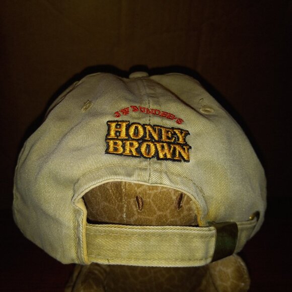 JW Dundee Honey Brown Bee Brewing Mens Cap Hat Adjustable - Picture 4 of 6